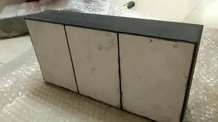 Fodera in ceramica di gomma di allumina per protezione dagli urti