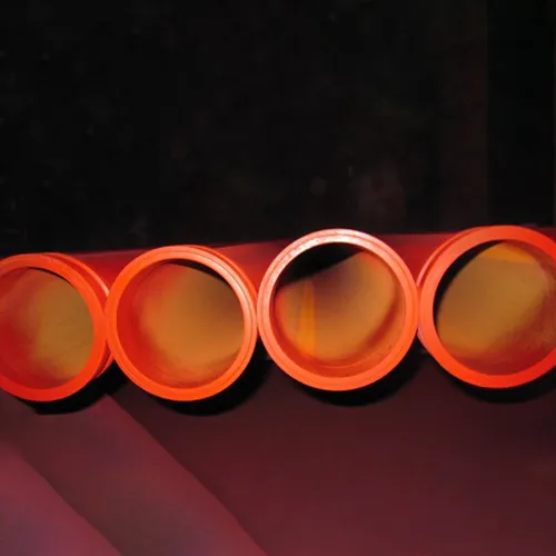 Tubo della pompa per calcestruzzo.  Tubo del braccio della pompa per calcestruzzo