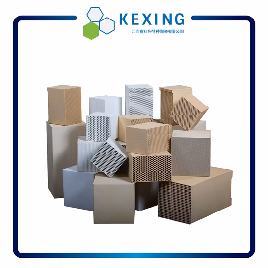 Scambiatore di calore a nido d'ape, ceramica a nido d'ape in allumina